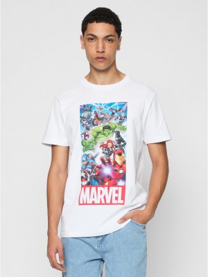 Тениска Avengers Allstars Team Tee white XXL