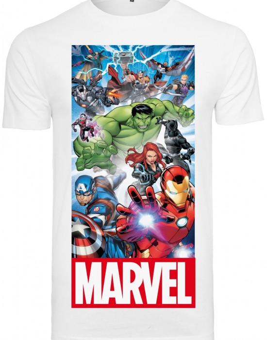 Тениска Avengers Allstars Team Tee white XXL