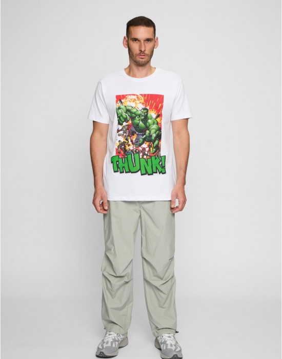 Тениска Avengers Explosion Tee white XXL
