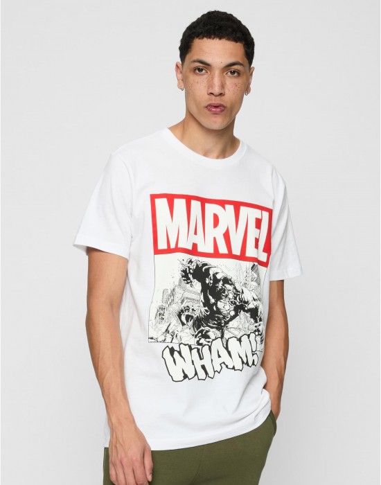 Тениска Avengers Smashing Hulk Tee white XXL