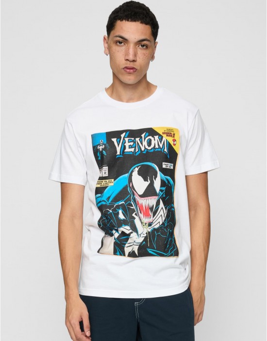 Тениска Marvel Comics Venom Cover Tee white XXL