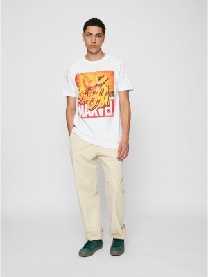 Тениска Avengers Faboom Tee white XXL