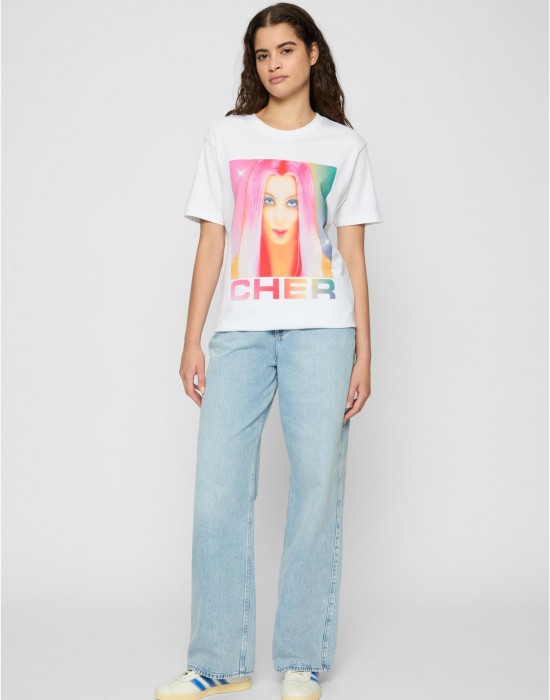 Тениска Cher Prisma Tee white XXL
