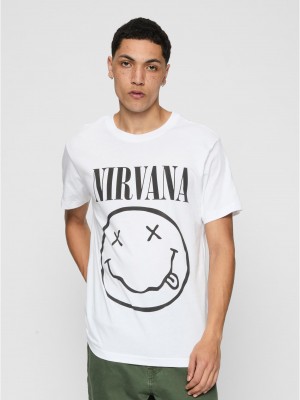 Тениска Nirvana Lithium Tee white XXL