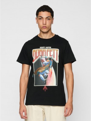 Тениска Boba Fett Retro Tee black XXL