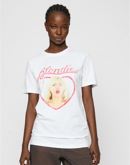 Тениска Blondie Heart of Glass Tee white XXL