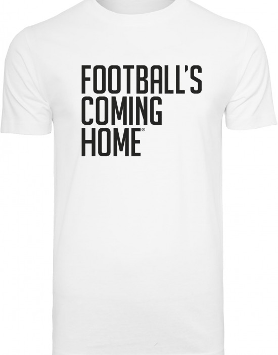 Тениска Footballs Coming Home Logo Tee white XXL