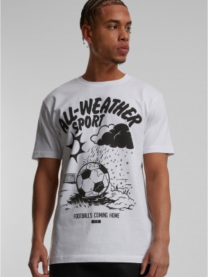 Тениска Footballs Coming Home All Weather Sports Tee white XXL
