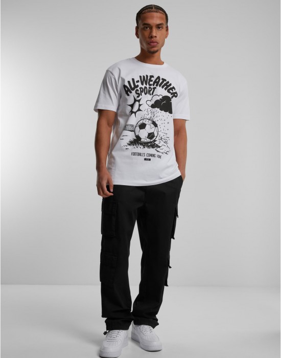 Тениска Footballs Coming Home All Weather Sports Tee white XXL