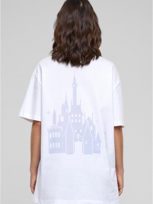 Тениска Ladies Disney 100 Castle Tee white XXL