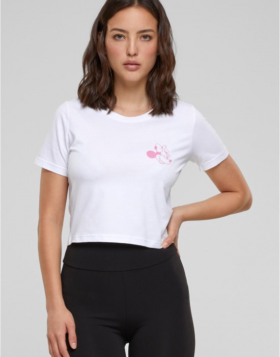 Тениска Ladies Minnie Mouse Wink Tee white XXL
