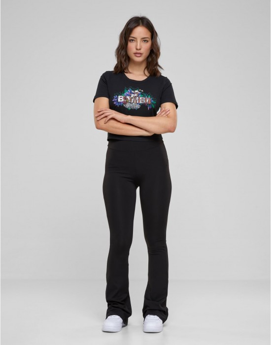 Тениска Ladies Disney 100 Bambi Tee black XXL