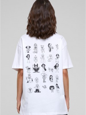 Тениска Ladies Disney 100 Girl Gang Tee white XXL