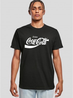 Тениска Coca Cola Logo Tee black XXL