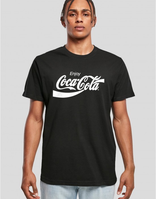 Тениска Coca Cola Logo Tee black XXL