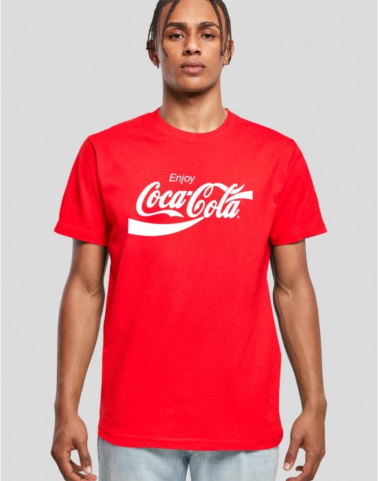 Тениска Coca Cola Logo Tee cityred XXL