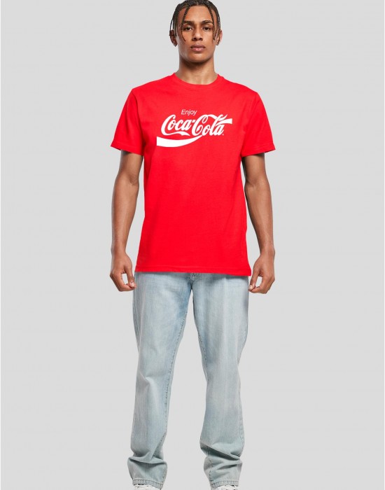 Тениска Coca Cola Logo Tee cityred XXL