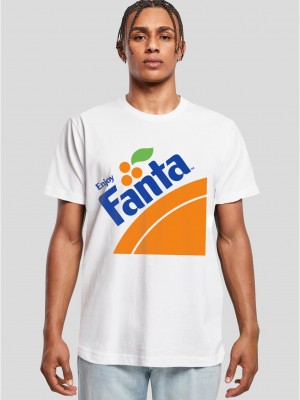 Тениска Fanta Logo Tee white XXL