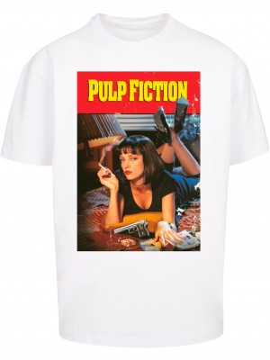 Тениска Pulp Fiction Poster Oversize Tee white XXL