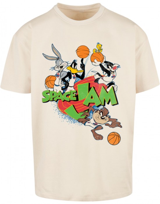 Тениска Space Jam Team Oversize Tee sand XXL