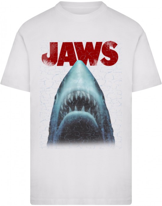 Тениска Jaws Poster Tee white M