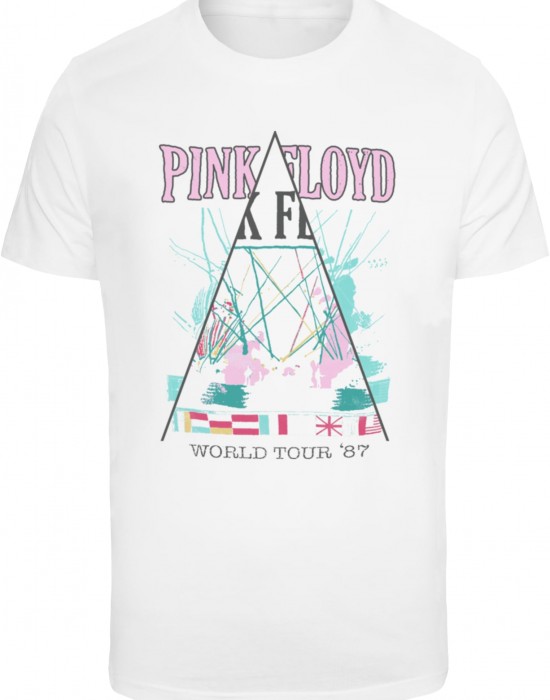 Тениска Pink Floyd World Tour 87 Tee white XXL