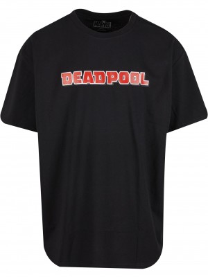 Тениска Deadpool Salty Popcorn Heavy Oversize Tee black XXL