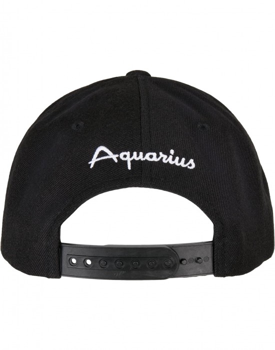 Шапка с козирка Zodiac YP Classics 5-Panel Premium Curved Visor Snapback Cap aquarius one size