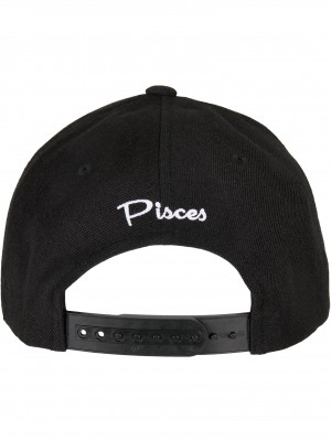 Шапка с козирка Zodiac YP Classics 5-Panel Premium Curved Visor Snapback Cap pisces one size