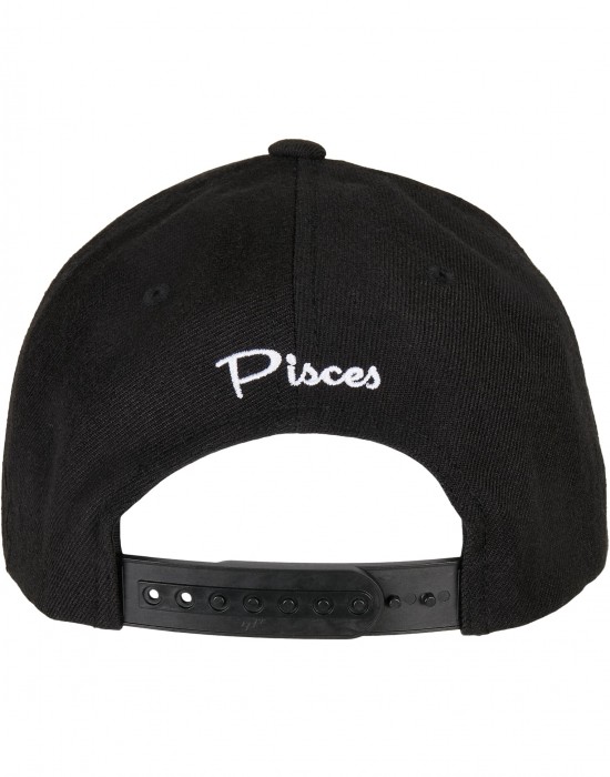 Шапка с козирка Zodiac YP Classics 5-Panel Premium Curved Visor Snapback Cap pisces one size