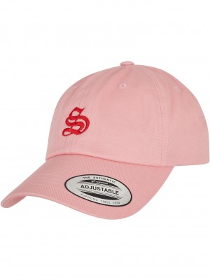 Шапка с козирка Letter Pink Low Profile Cap S one size