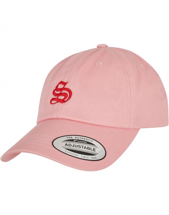 Шапка с козирка Letter Pink Low Profile Cap S one size