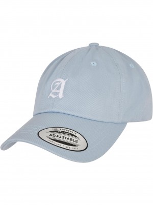 Шапка с козирка Letter Lightblue Low Profile Cap A one size