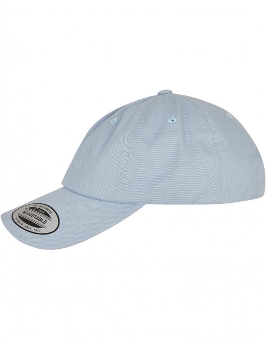 Шапка с козирка Letter Lightblue Low Profile Cap A one size