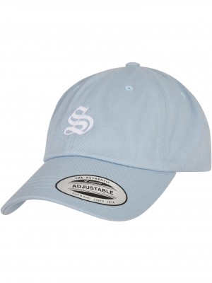 Шапка с козирка Letter Lightblue Low Profile Cap S one size