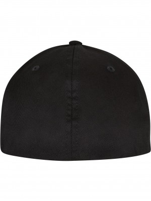 Шапка с козирка Deja Vu Flexfit Cap black/white S/M