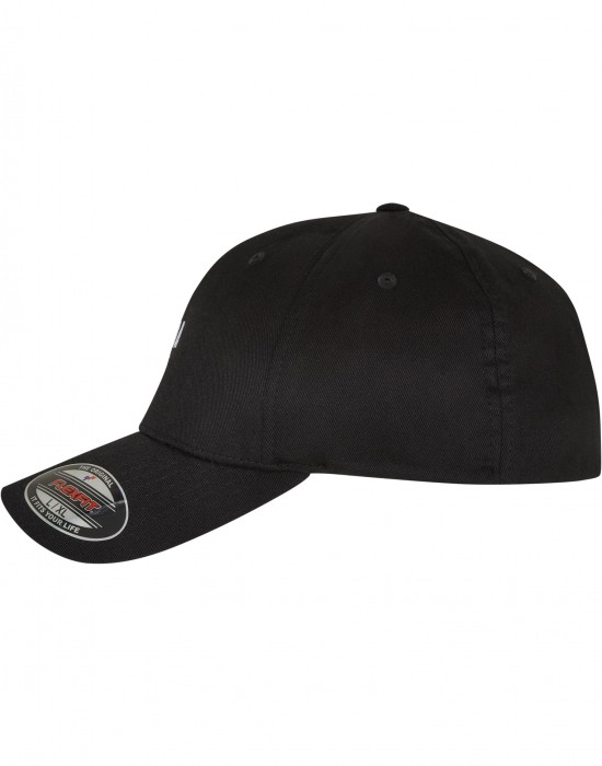 Шапка с козирка Deja Vu Flexfit Cap black/white S/M