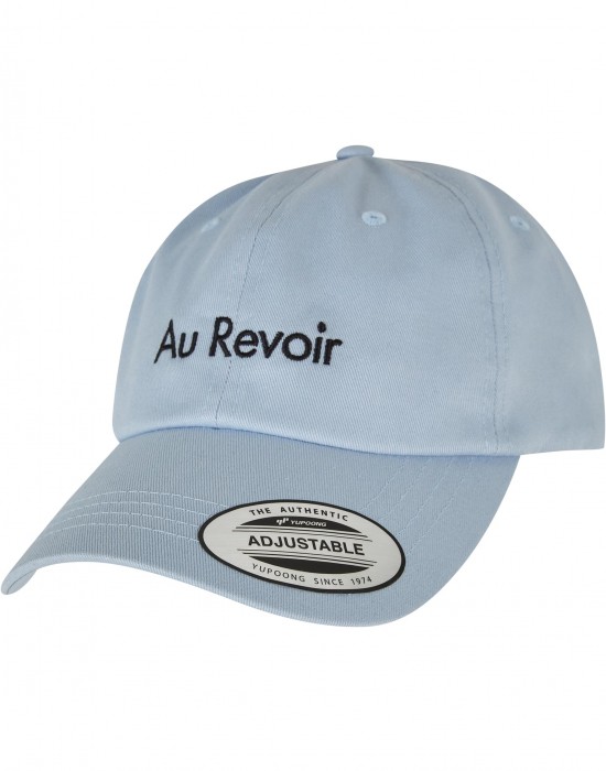 Шапка с козирка Au Revoir Dad Cap lightblue/white one size