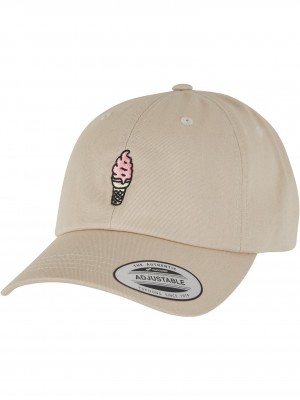 Шапка с козирка Ice Cream Dad Cap stone one size
