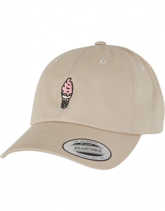 Шапка с козирка Ice Cream Dad Cap stone one size