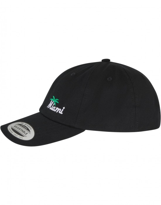 Шапка с козирка Miami Palm Tree Dad Cap black one size