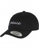 Шапка с козирка Peace Dad Cap black one size