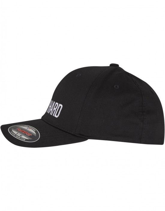 Шапка с козирка Hustle Wording Flexfit Cap black XXL
