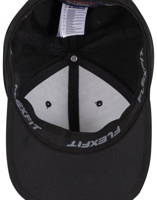 Шапка с козирка Hustle Wording Flexfit Cap black XXL