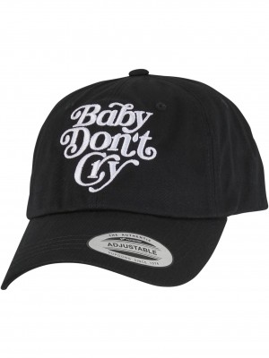 Шапка с козирка Upscale Baby don't Cry Dad Cap black one size