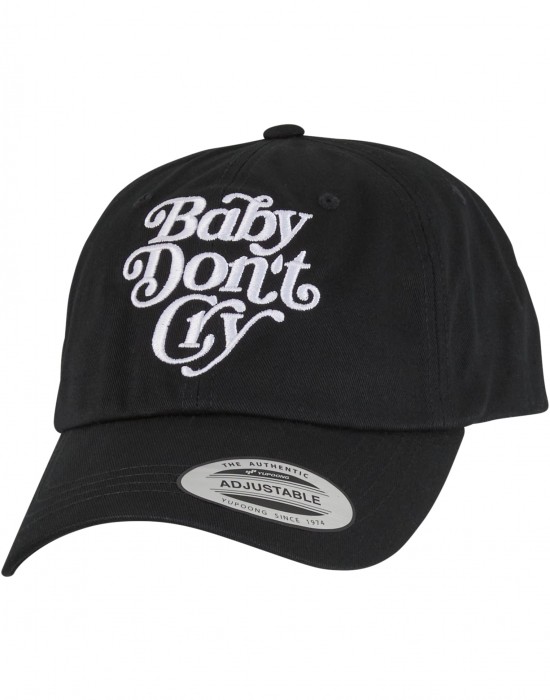 Шапка с козирка Upscale Baby don't Cry Dad Cap black one size