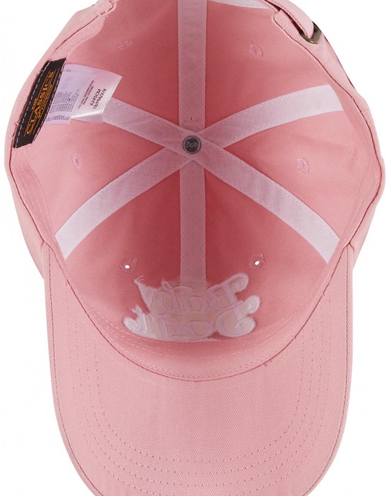 Шапка с козирка Upscale Baby don't Cry Dad Cap pink one size