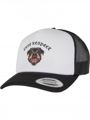 Шапка с козирка True Respect Foam Trucker Cap black/white/black one size