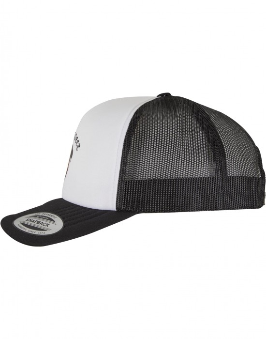 Шапка с козирка True Respect Foam Trucker Cap black/white/black one size