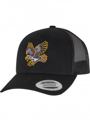 Шапка с козирка Bravery Eagle Trucker Cap5-Panel Retro Trucker Cap black one size